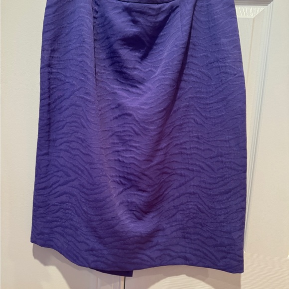 Women's Purple Skirt Suit - Picture 3 of 4